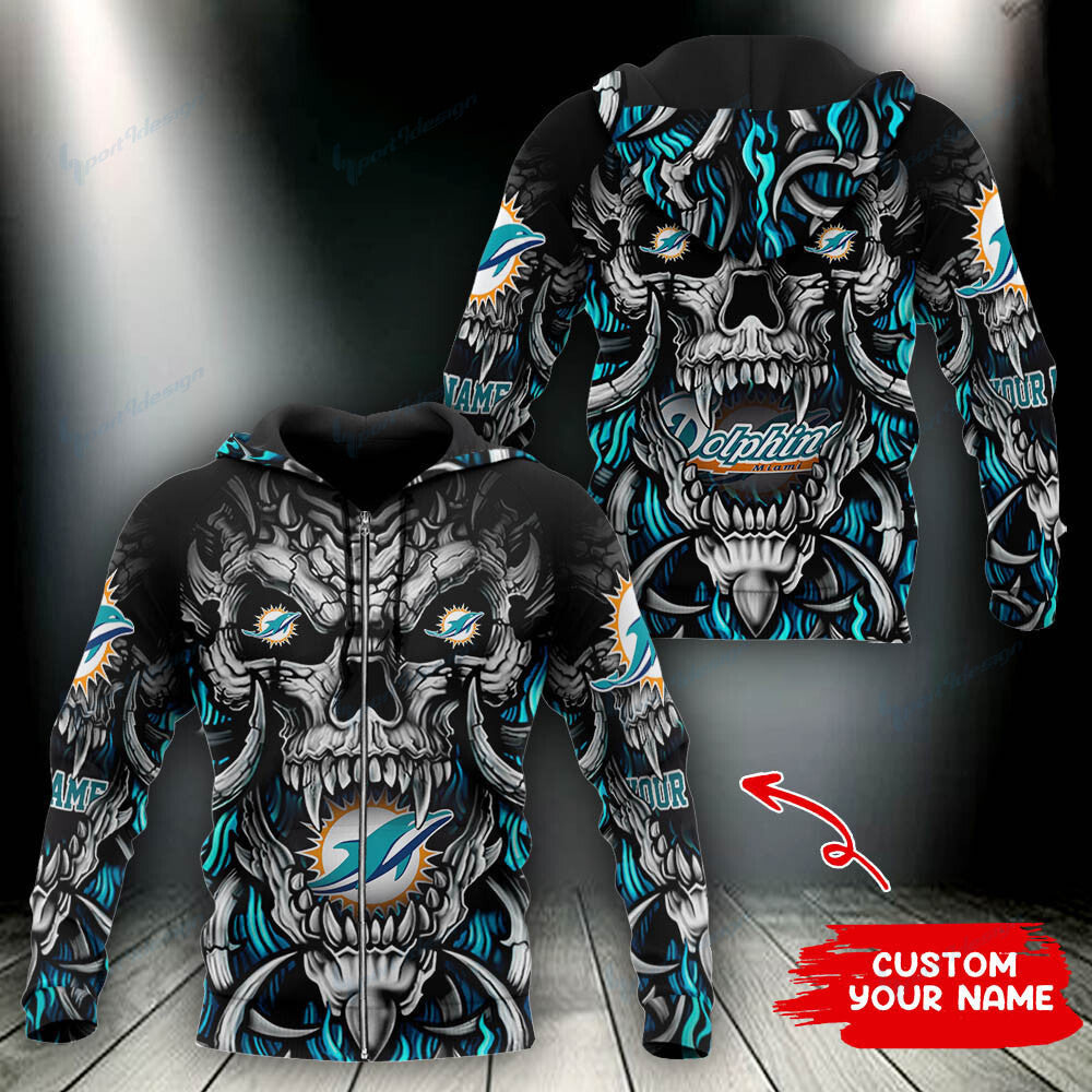 Miami Dolphins Personalized Hoodie BG715