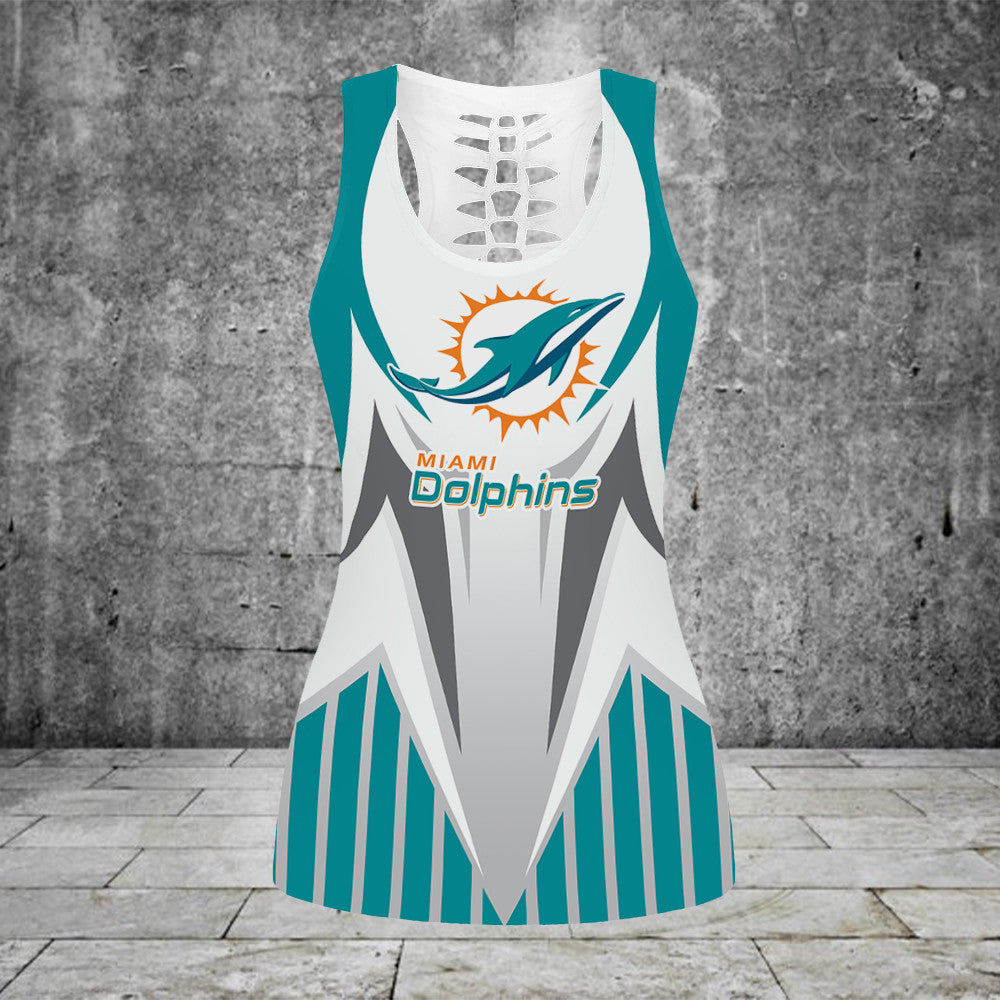 Miami Dolphins Personalized Leggings And Tank Top BG106