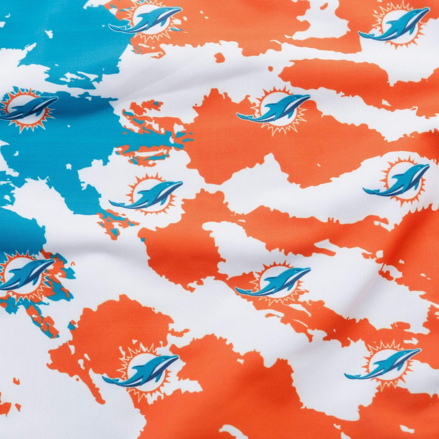 Miami Dolphins Womens Paint Splash Bikini