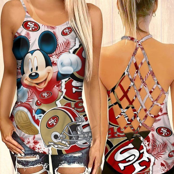 Mickey San Francisco 49ers Criss-Cross 05