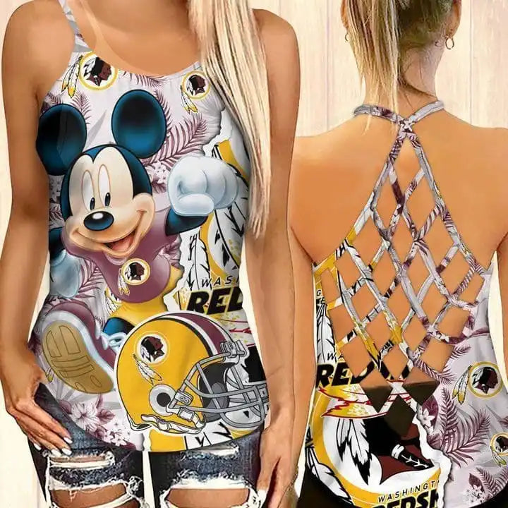 Mickey Washington Redskins Criss-Cross 12