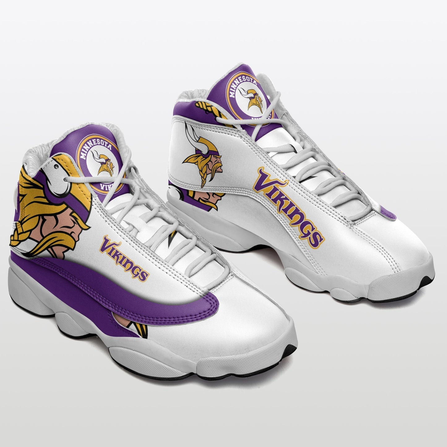 Minnesota Vikings Air JD13 Sneakers 329