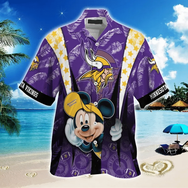 Minnesota Vikings Hawaiian Shirt BG409