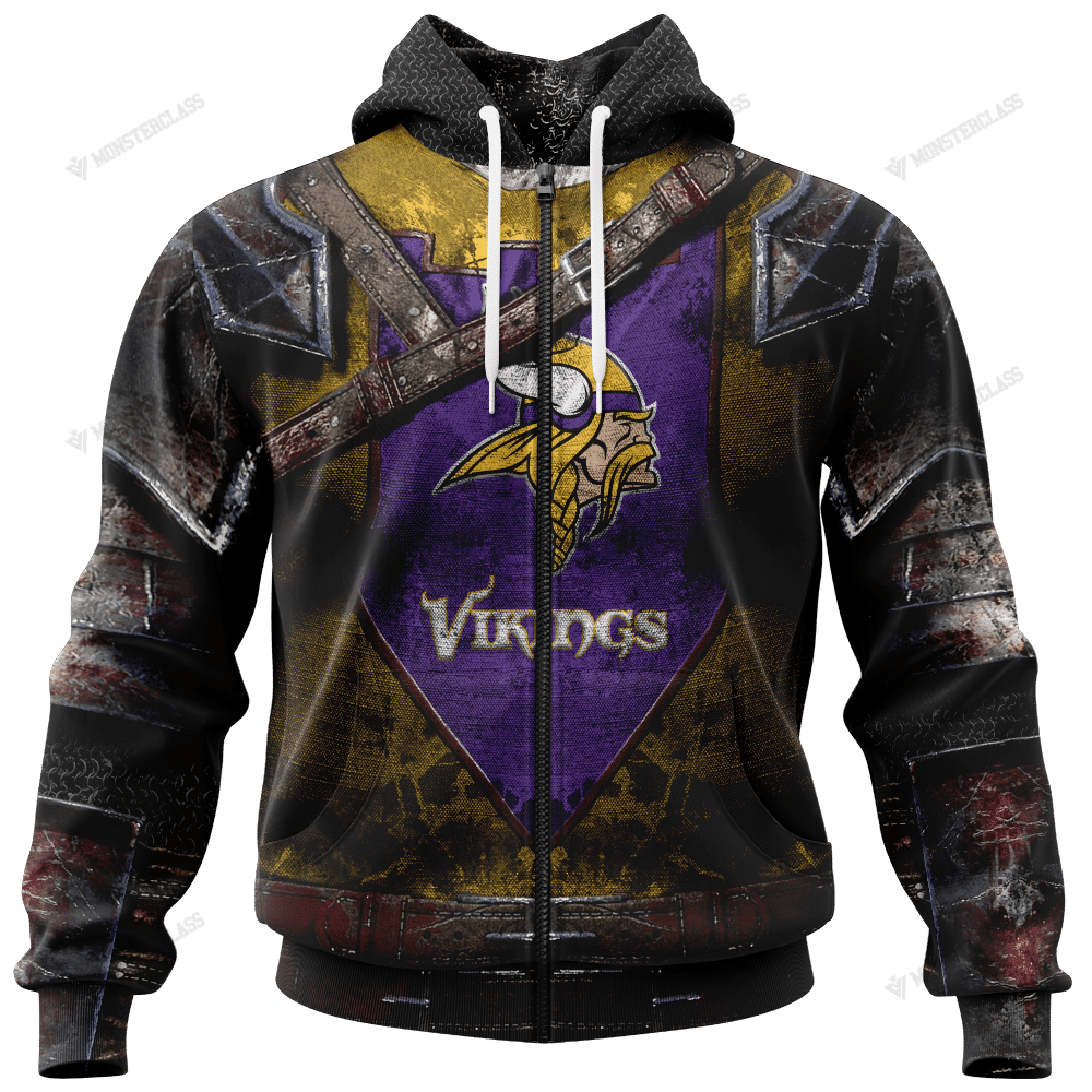 Minnesota Vikings Limited Edition All Over Print Hoodie Sweatshirt Zip Hoodie T shirt Unisex 955