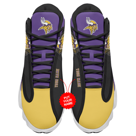 Minnesota Vikings Personalized AJD13 Sneakers 1040