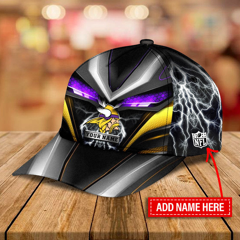 Minnesota Vikings Personalized Classic Cap BB162