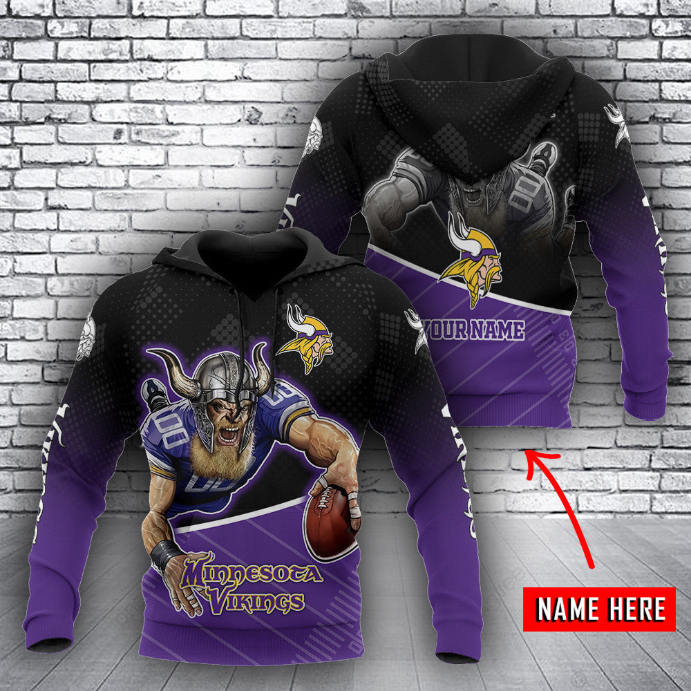 Minnesota Vikings Personalized Hoodie BB214