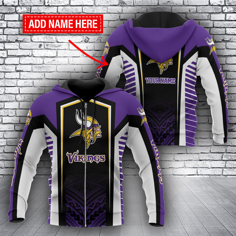 Minnesota Vikings Personalized Hoodie BB356