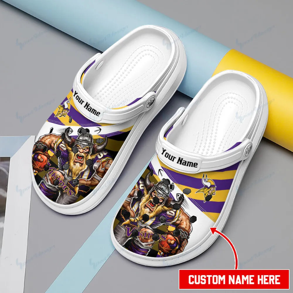 Minnesota Vikings Personalized Limited Clog BG40
