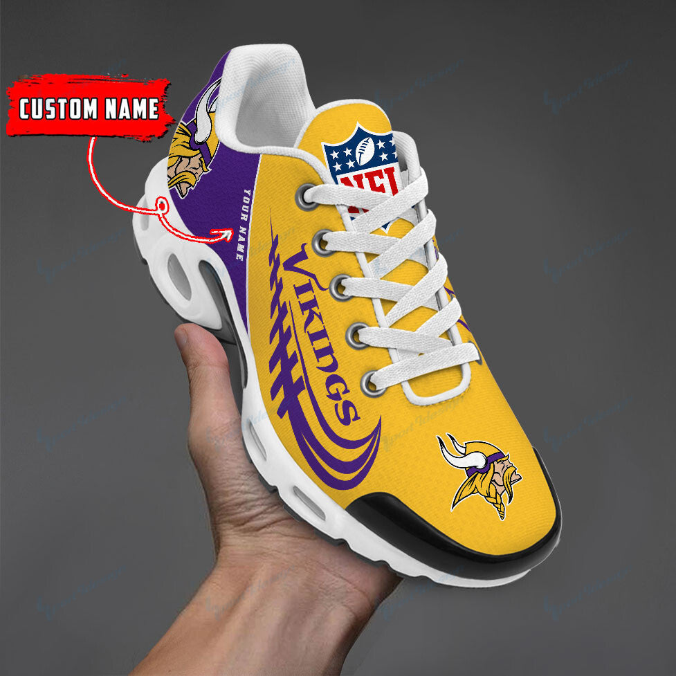 Minnesota Vikings Personalized Plus T-N Youth Sneakers BG18
