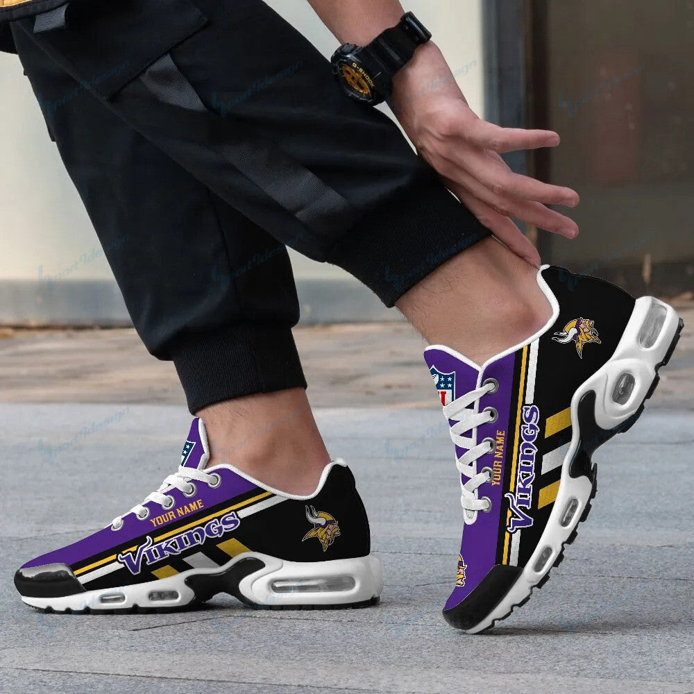 Minnesota Vikings Personalized Plus T-N Youth Sneakers BG68