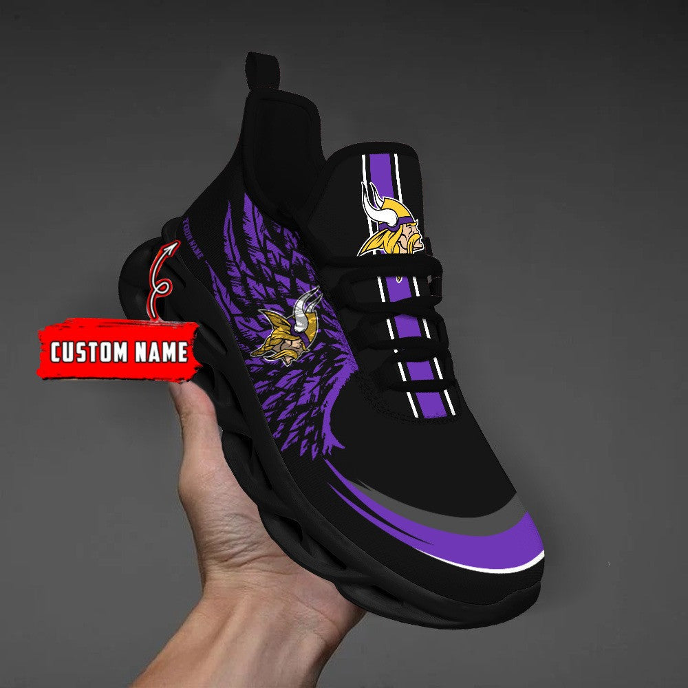 Minnesota Vikings Personalized Yezy Running Sneakers BB671