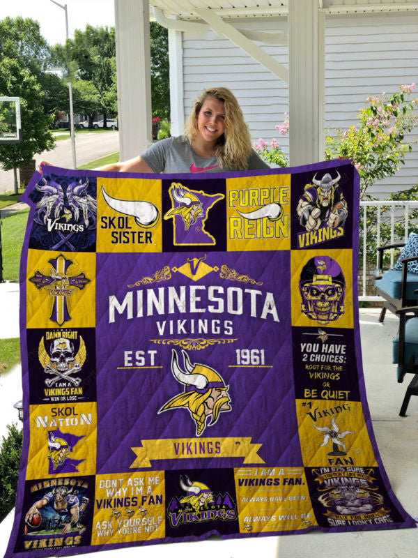 Minnesota Vikings Premium Quilt BG106