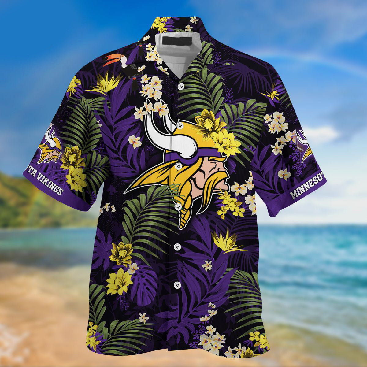 Minnesota Vikings Summer Hawaiian Shirt 1