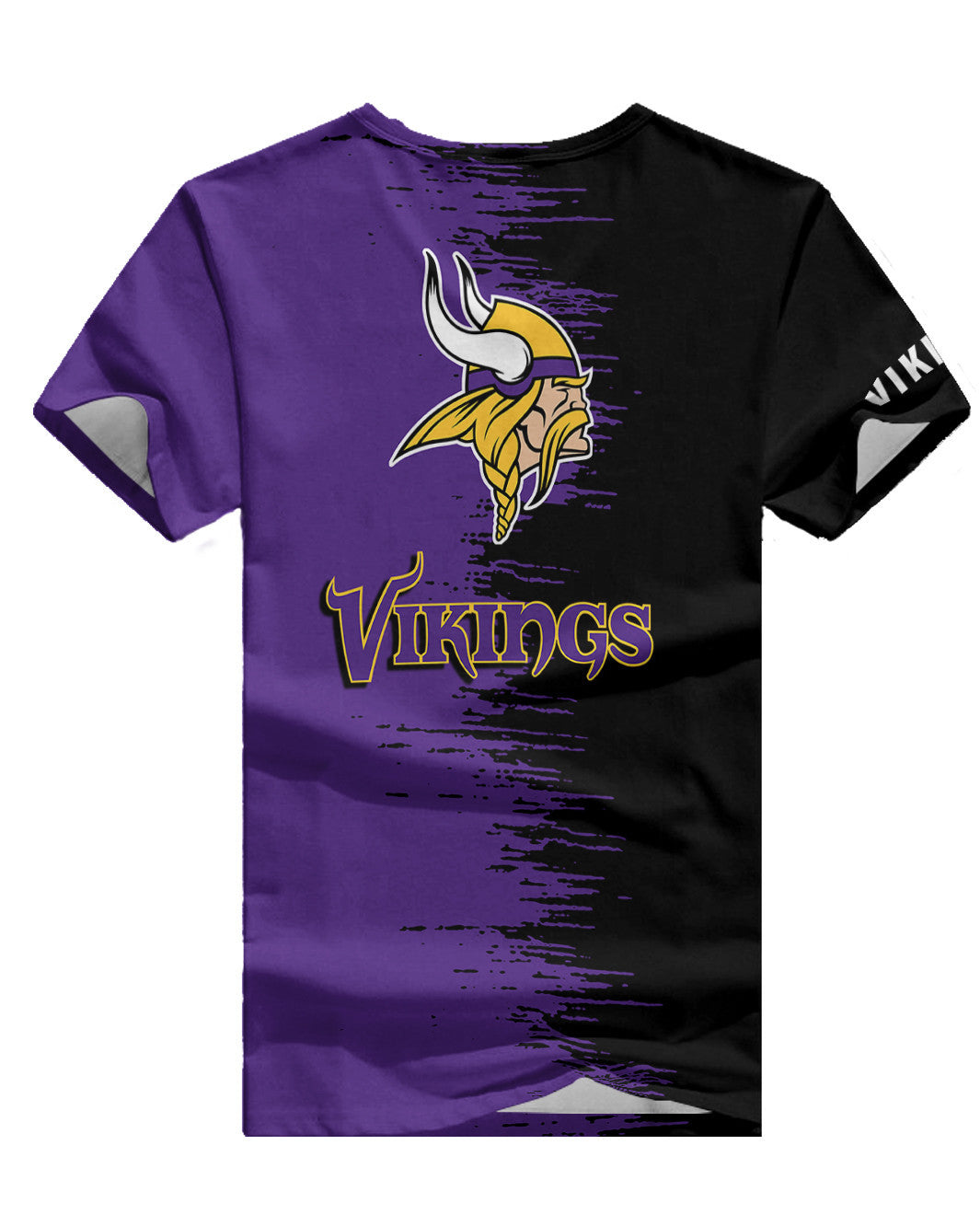 Minnesota Vikings Summer V-neck Women T-shirt BG32