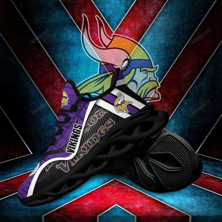 Minnesota Vikings Yezy Running Sneakers BG791