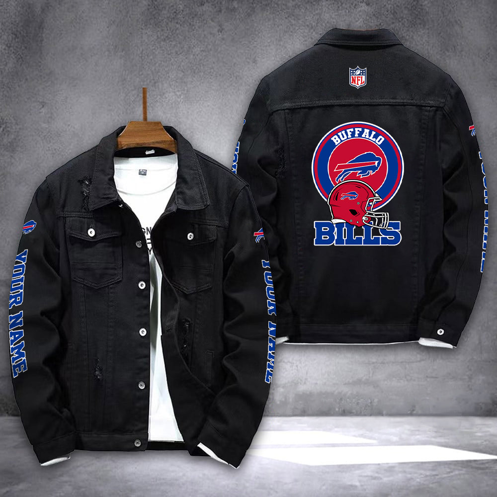 Buffalo Bills Denim Jacket AZICOTADJ000044