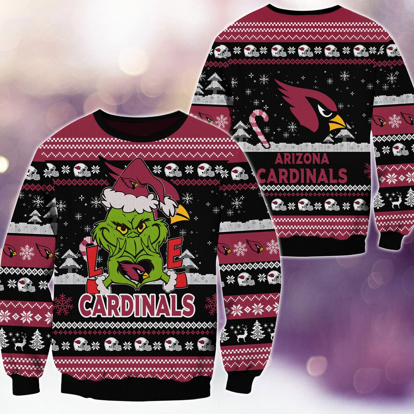 Arizona Cardinals Premium Ugly Christmas Sweater AZBTUSW000290