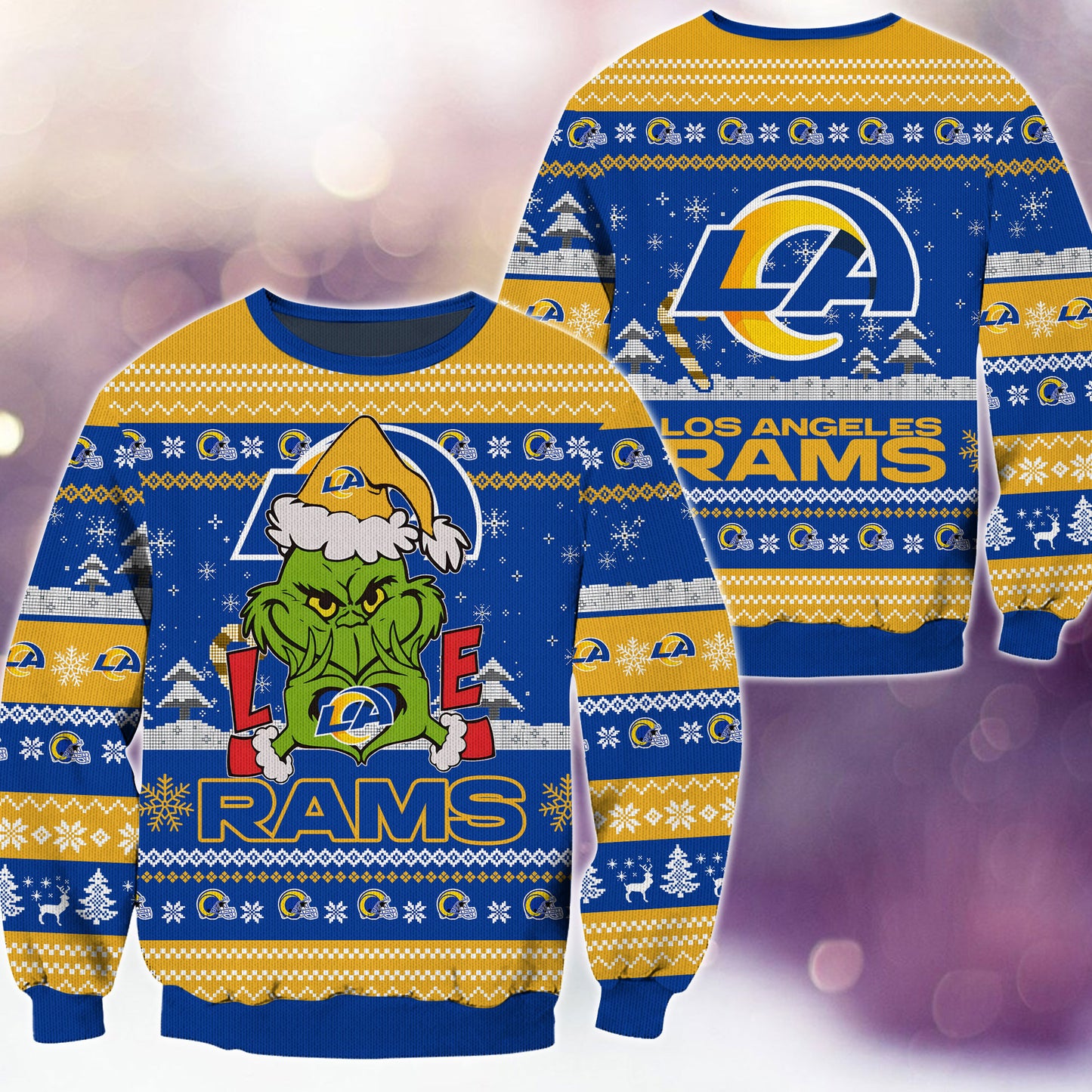 Los Angeles Rams Premium Ugly Christmas Sweater AZBTUSW000272