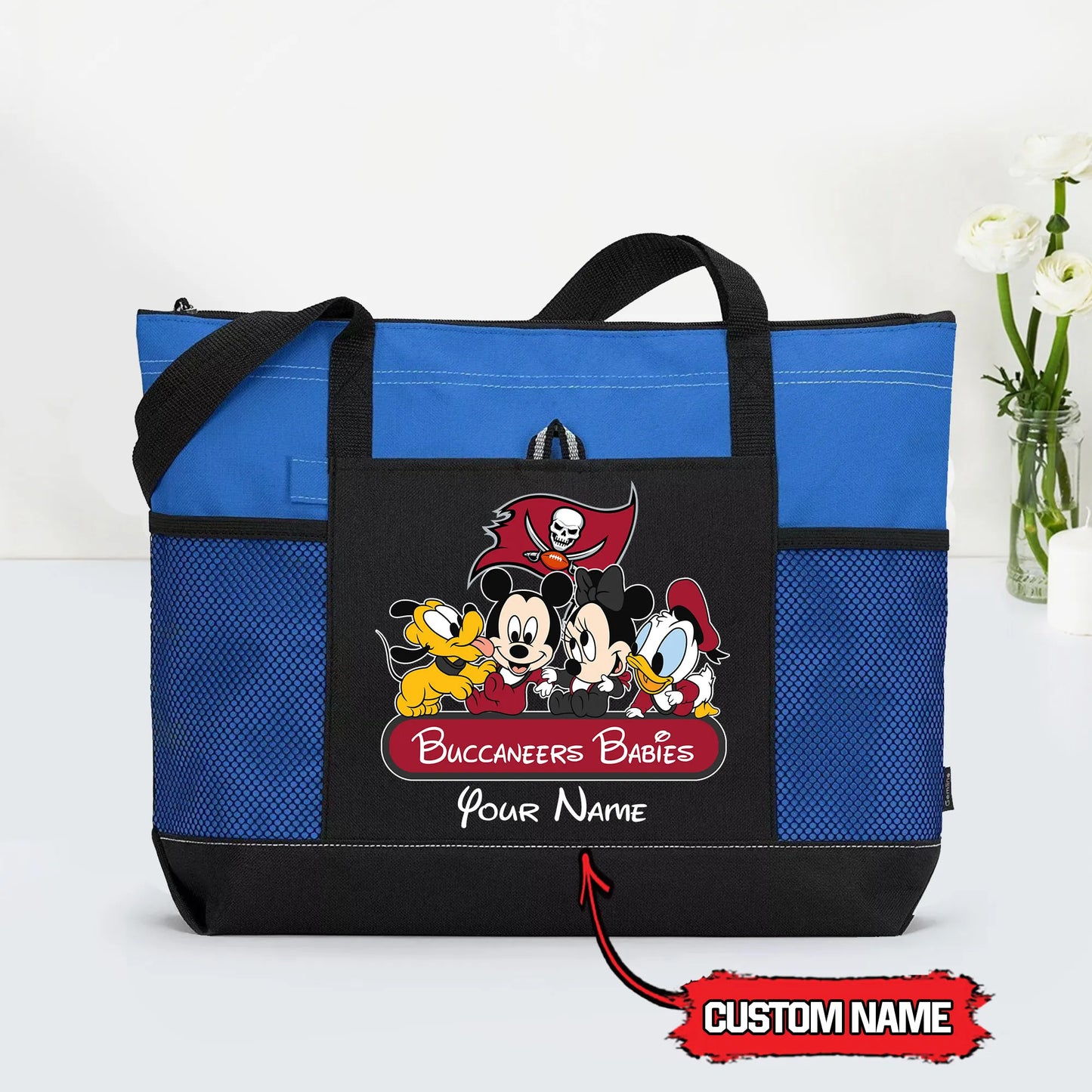 Tampa Bay Buccaneers Personalized Babies Tote Bag AZBTBTB000014