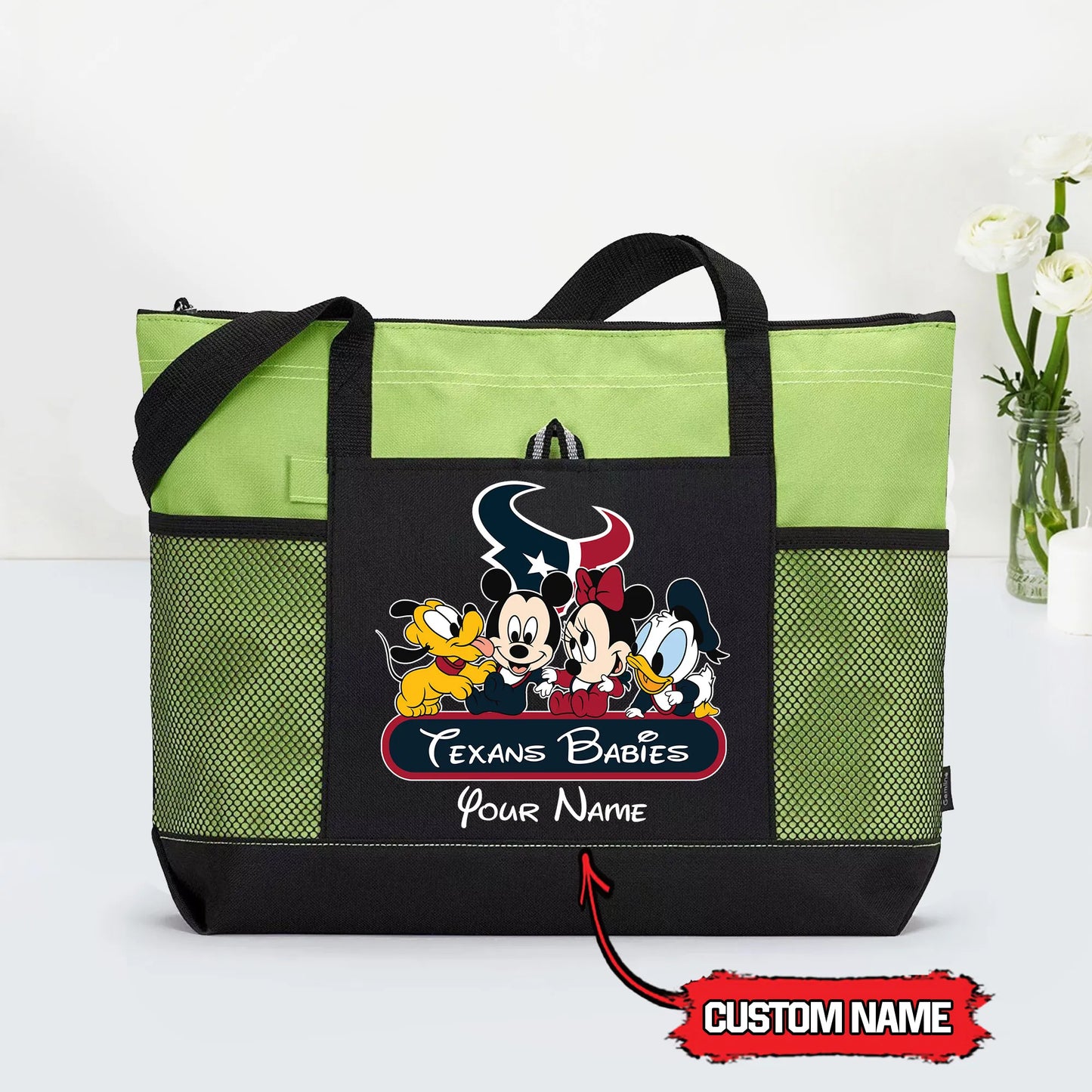Houston Texans Personalized Babies Tote Bag AZBTBTB000029