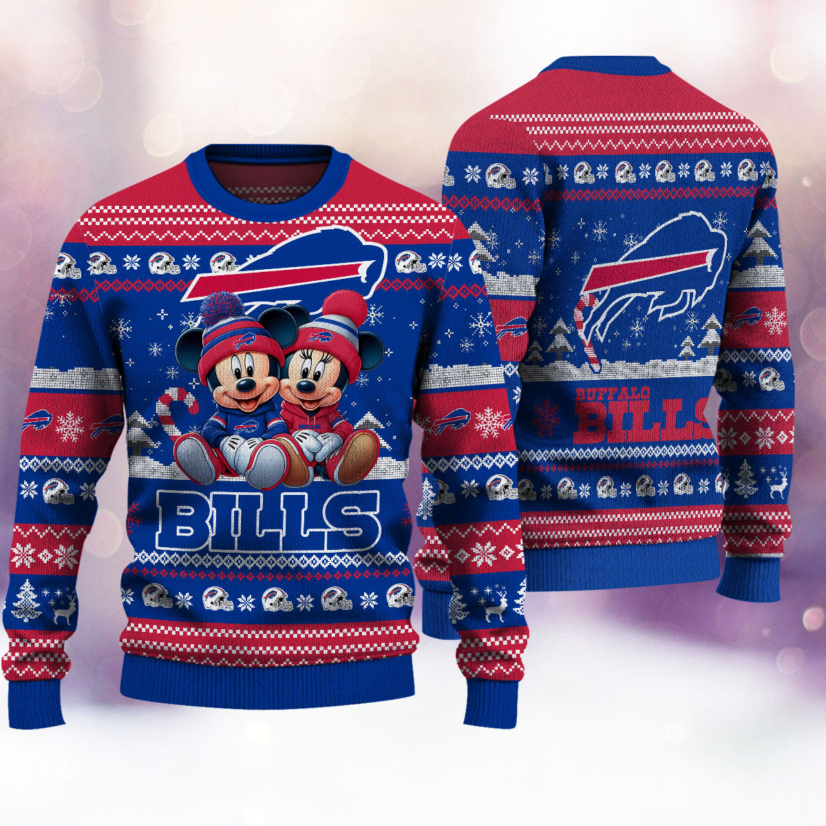 Buffalo Bills Premium Collections Ugly Christmas Sweater AZBTUSW000365