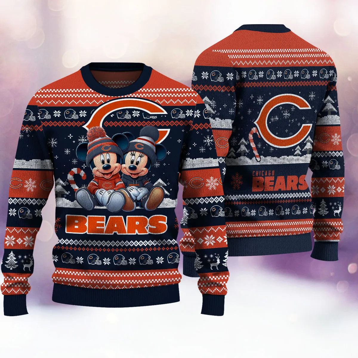 Chicago Bears Premium Collections Ugly Christmas Sweater AZBTUSW000367