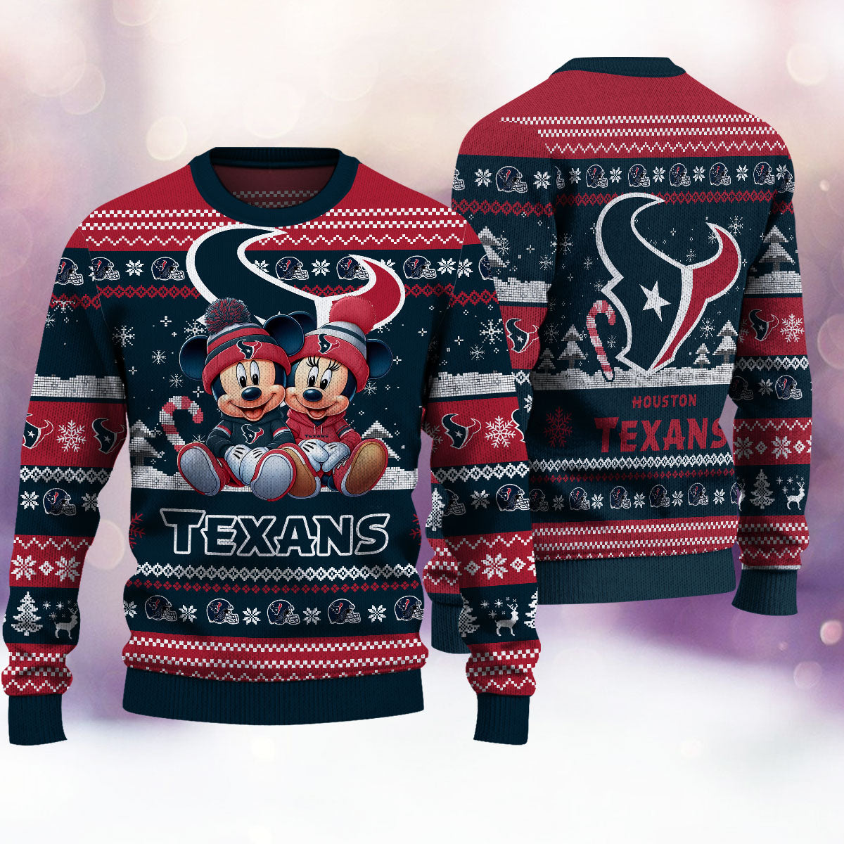 Houston Texans Premium Collections Ugly Christmas Sweater AZBTUSW000374