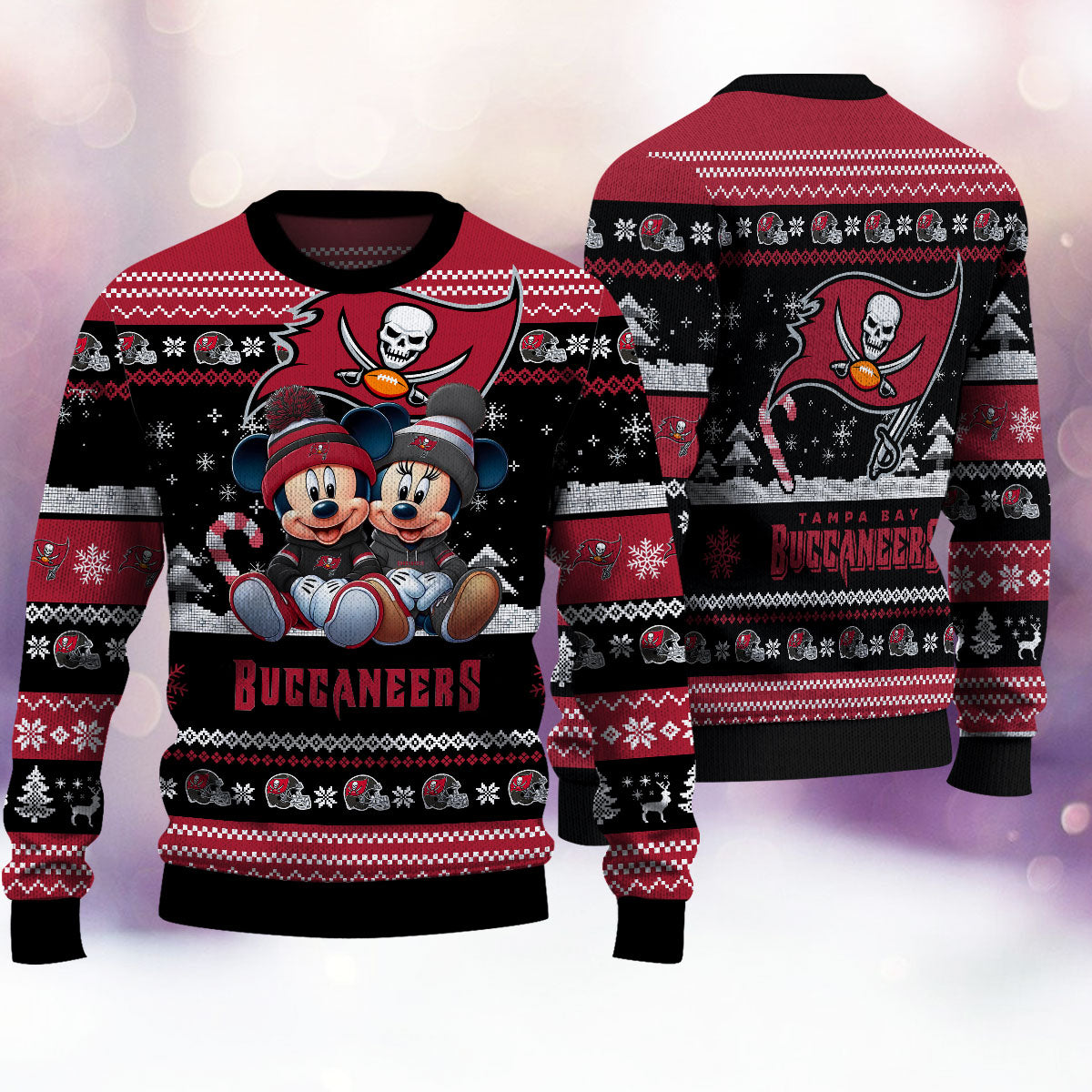 Tampa Bay Buccaneers Premium Collections Ugly Christmas Sweater AZBTUSW000381