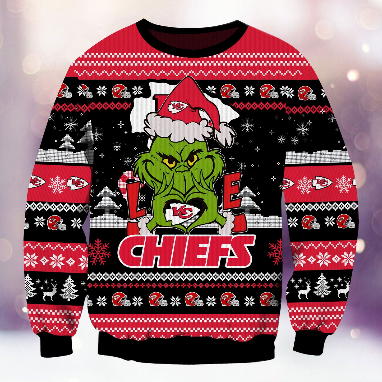 Kansas City Chiefs Premium Ugly Christmas Sweater AZBTUSW000289