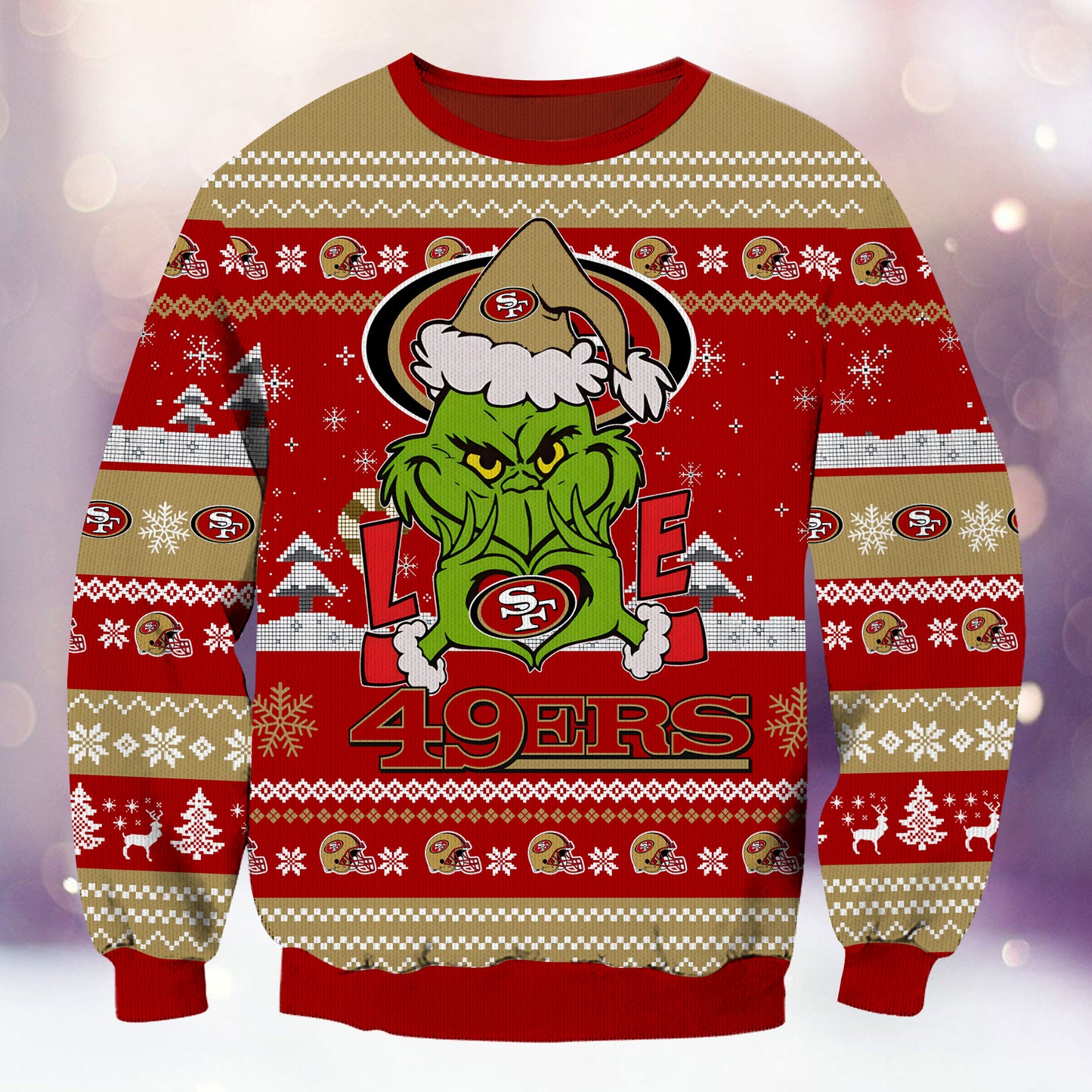 San Francisco 49ers Premium Ugly Christmas Sweater AZBTUSW000274