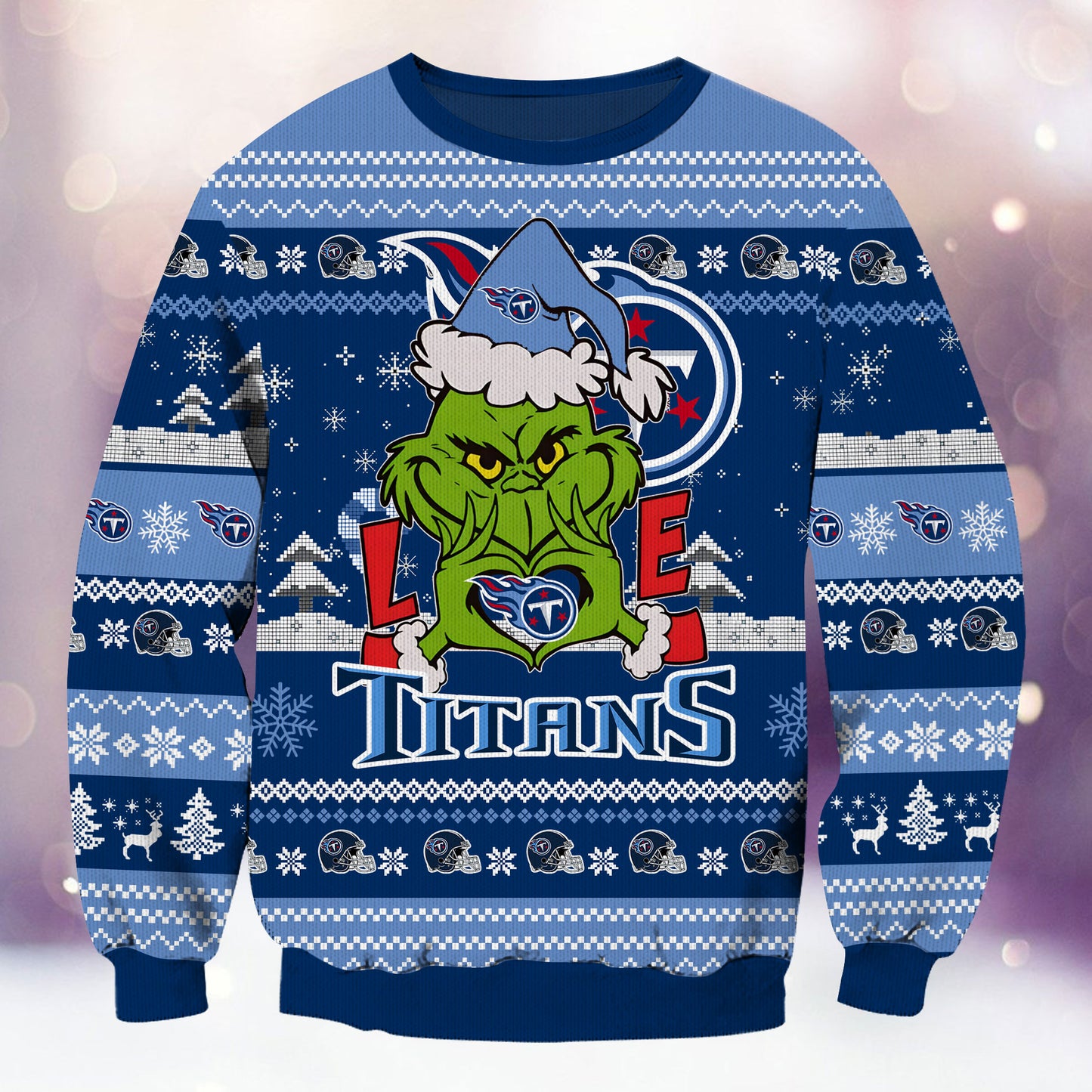Tennessee Titans Premium Ugly Christmas Sweater AZBTUSW000277