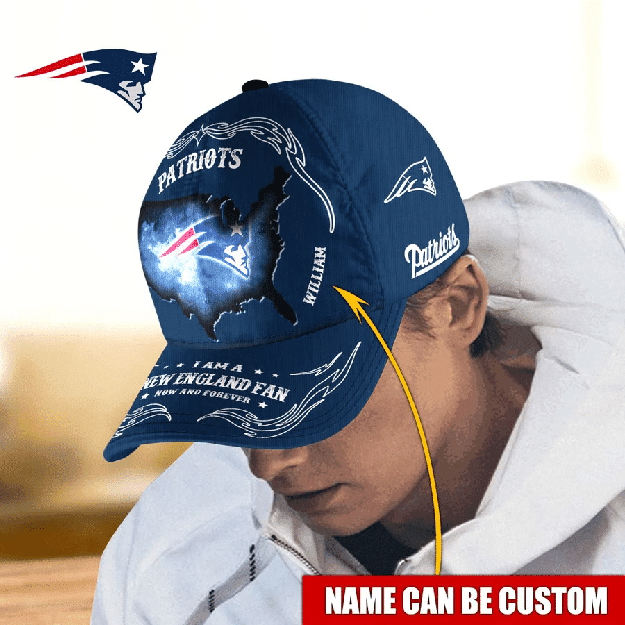 New England Patriots Baseball Caps Custom Name