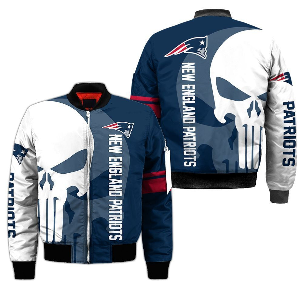 New England Patriots Custom 3 Bomber Jacket