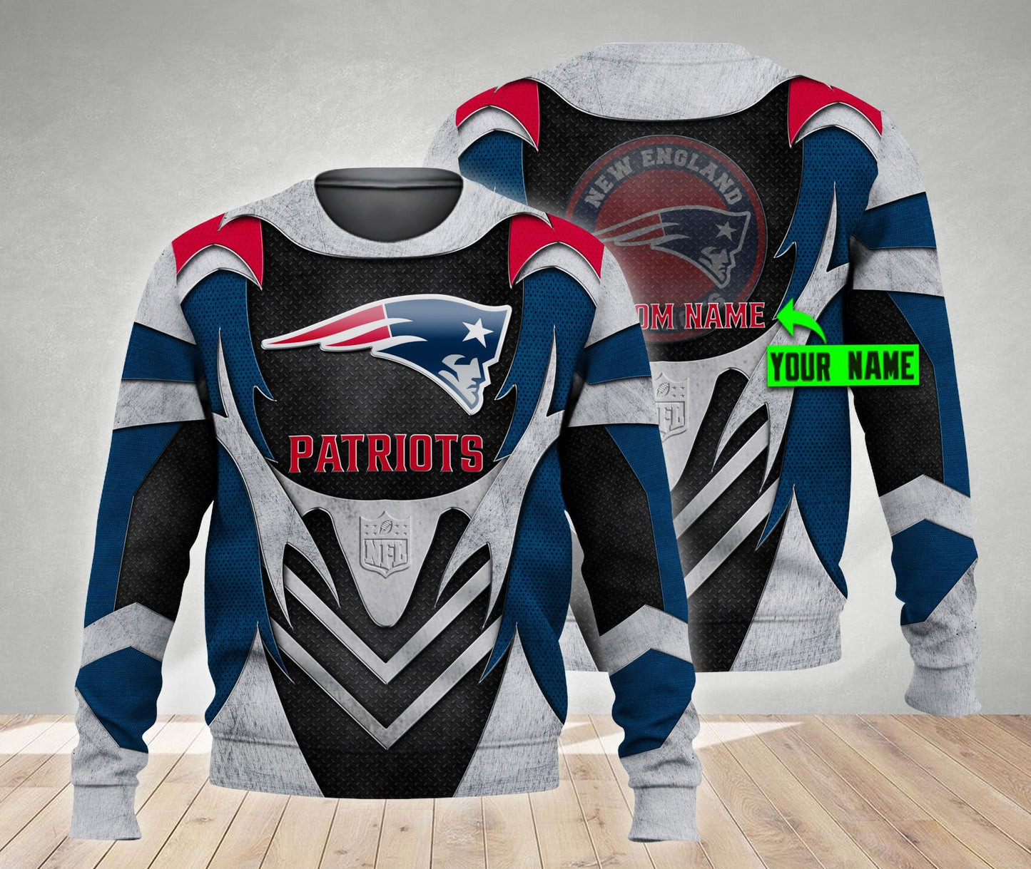 New England Patriots Personalized All Over Printed 470