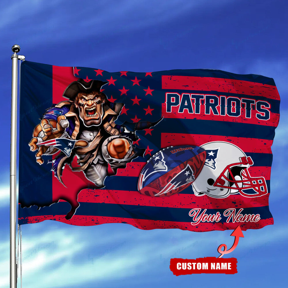 New England Patriots Personalized Flag 126