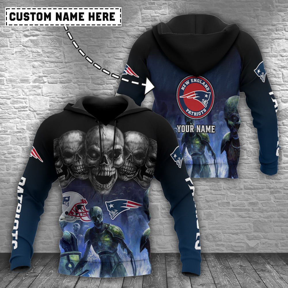 New England Patriots Personalized Hoodie BB217