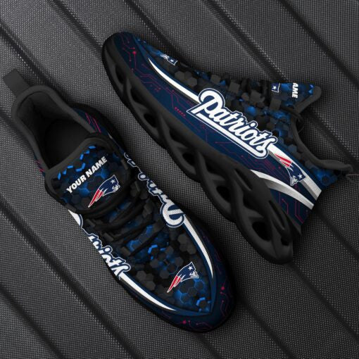 New England Patriots Personalized Yezy Running Sneakers 73