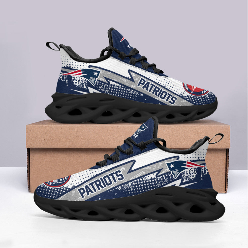 New England Patriots Personalized Yezy Running Sneakers BB283
