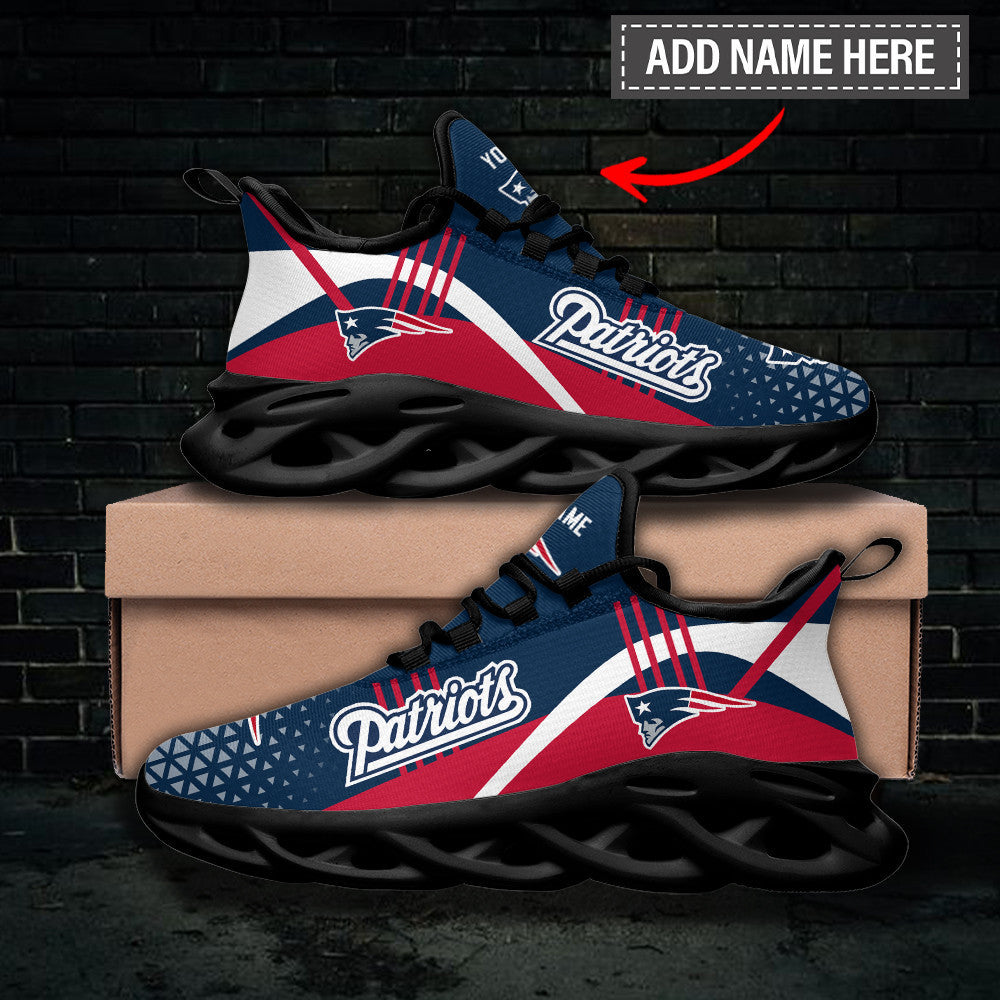 New England Patriots Personalized Yezy Running Sneakers BG259