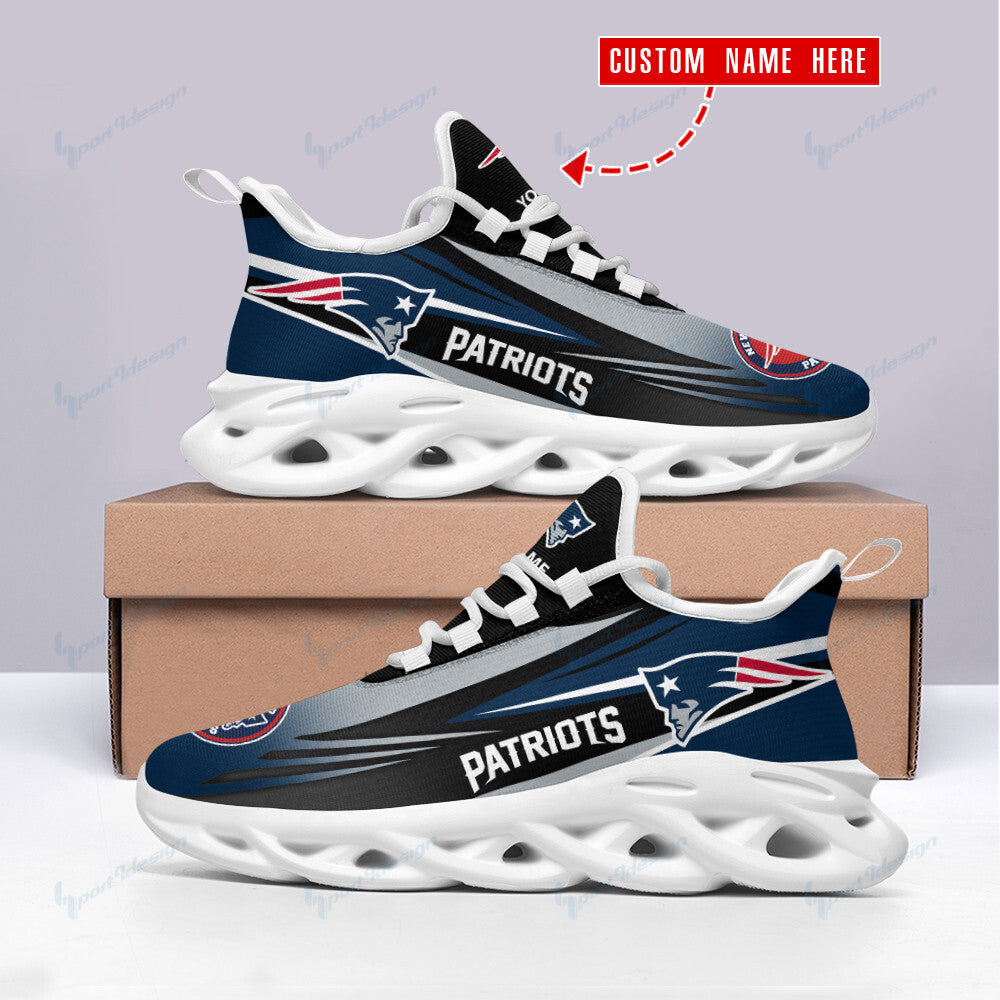 New England Patriots Personalized Yezy Running Sneakers SPD160