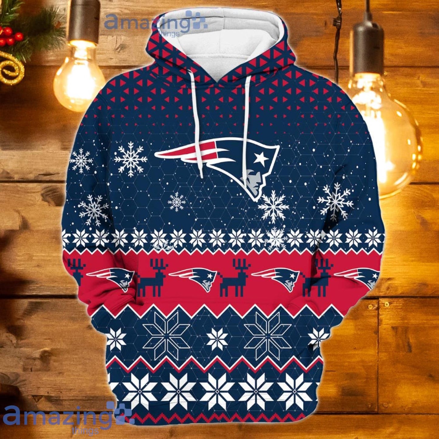 New England Patriots Christmas Hoodie BBHD871