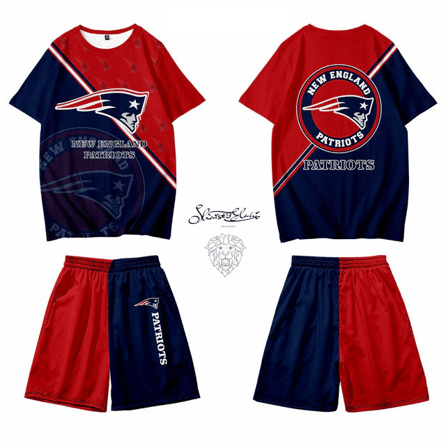 New England Patriots T-shirt and Shorts BG150