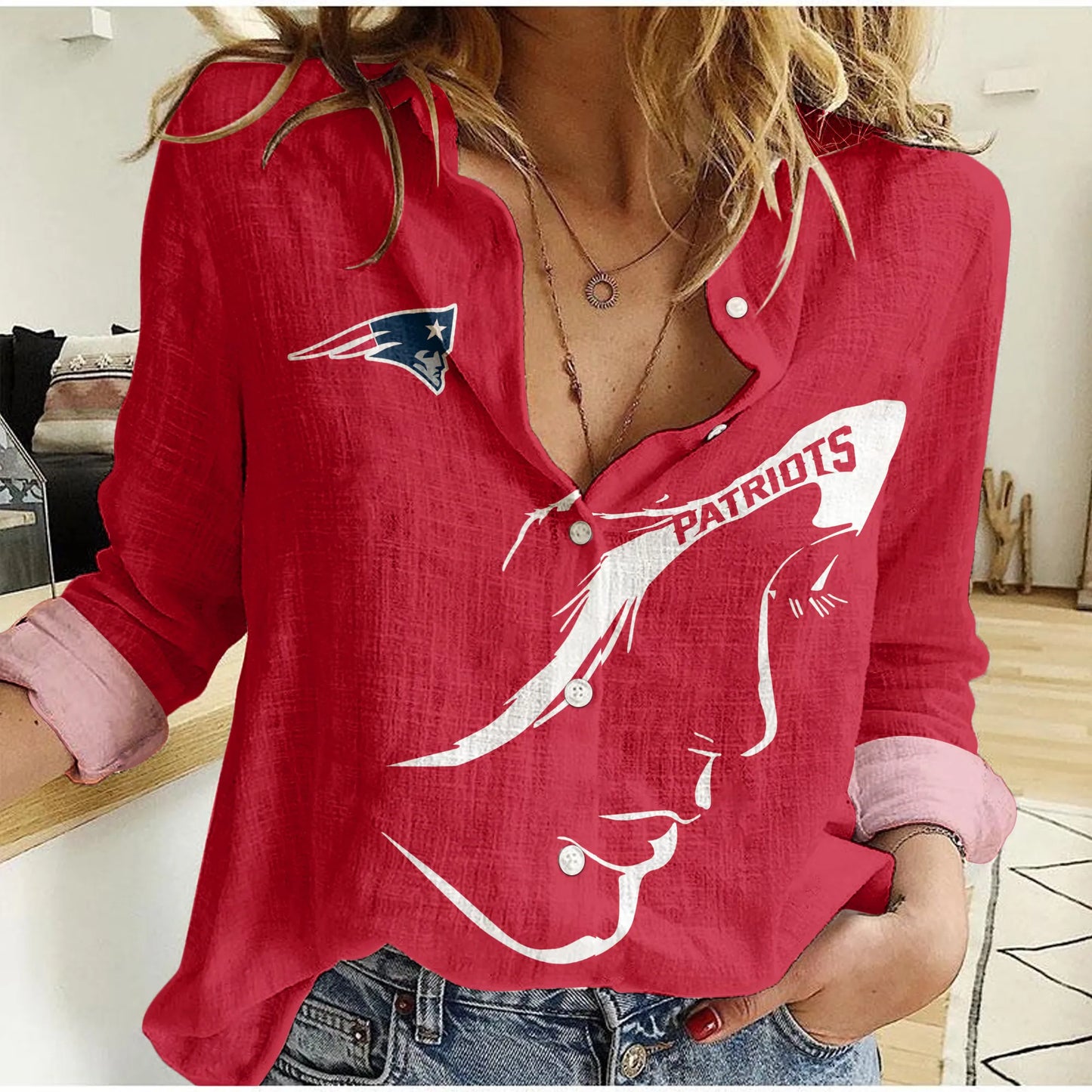 New England Patriots Woman Shirt BG111