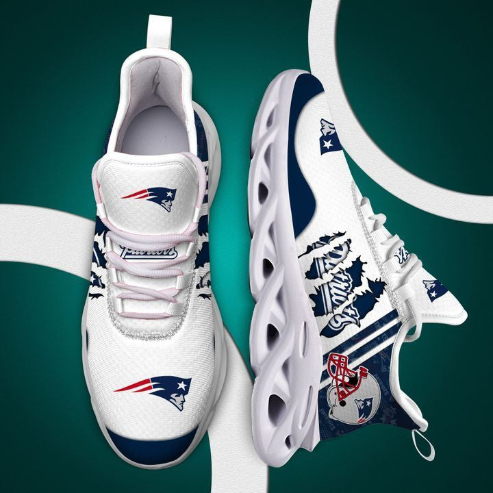 New England Patriots Yezy Running Sneakers 159