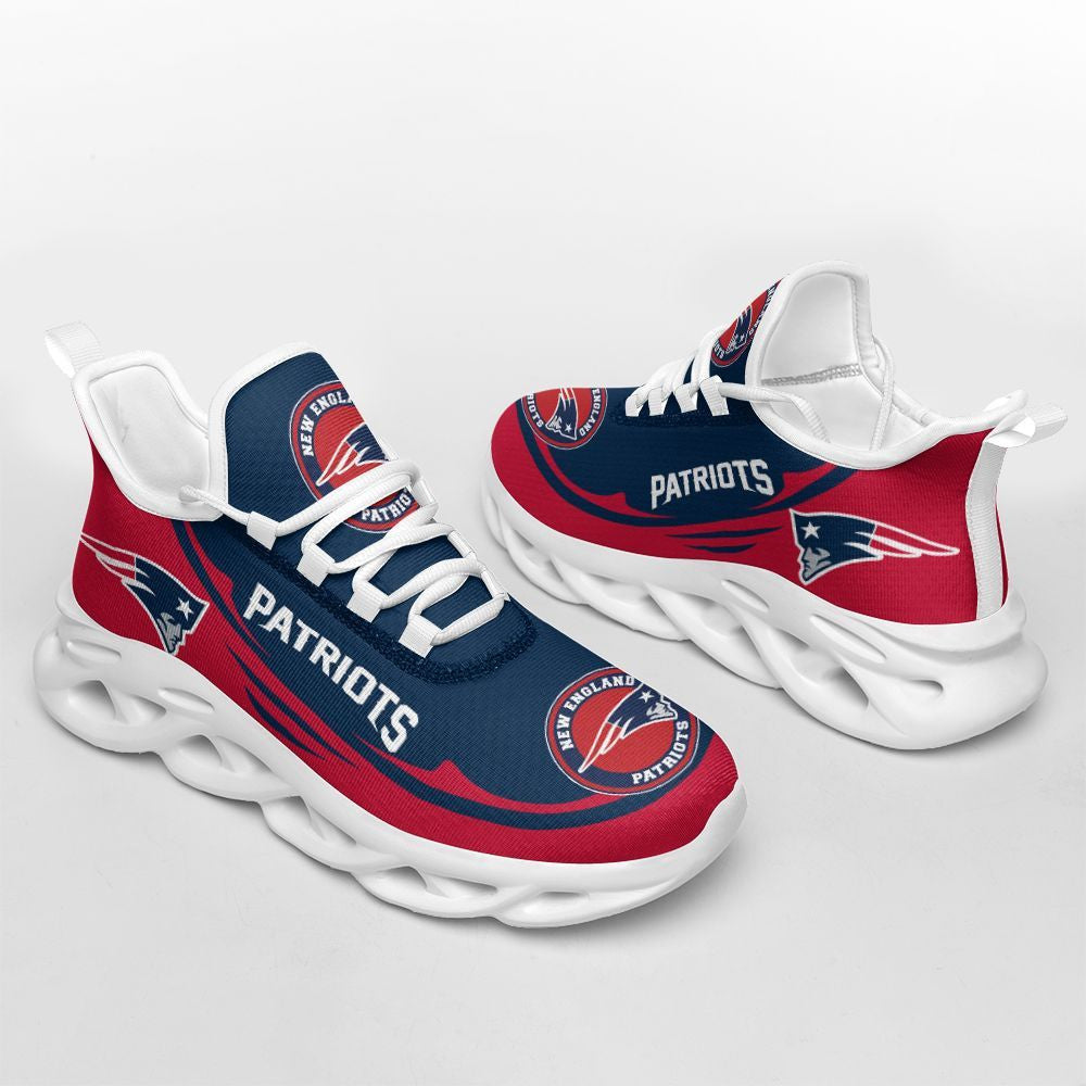 New England Patriots Yezy Running Sneakers 64