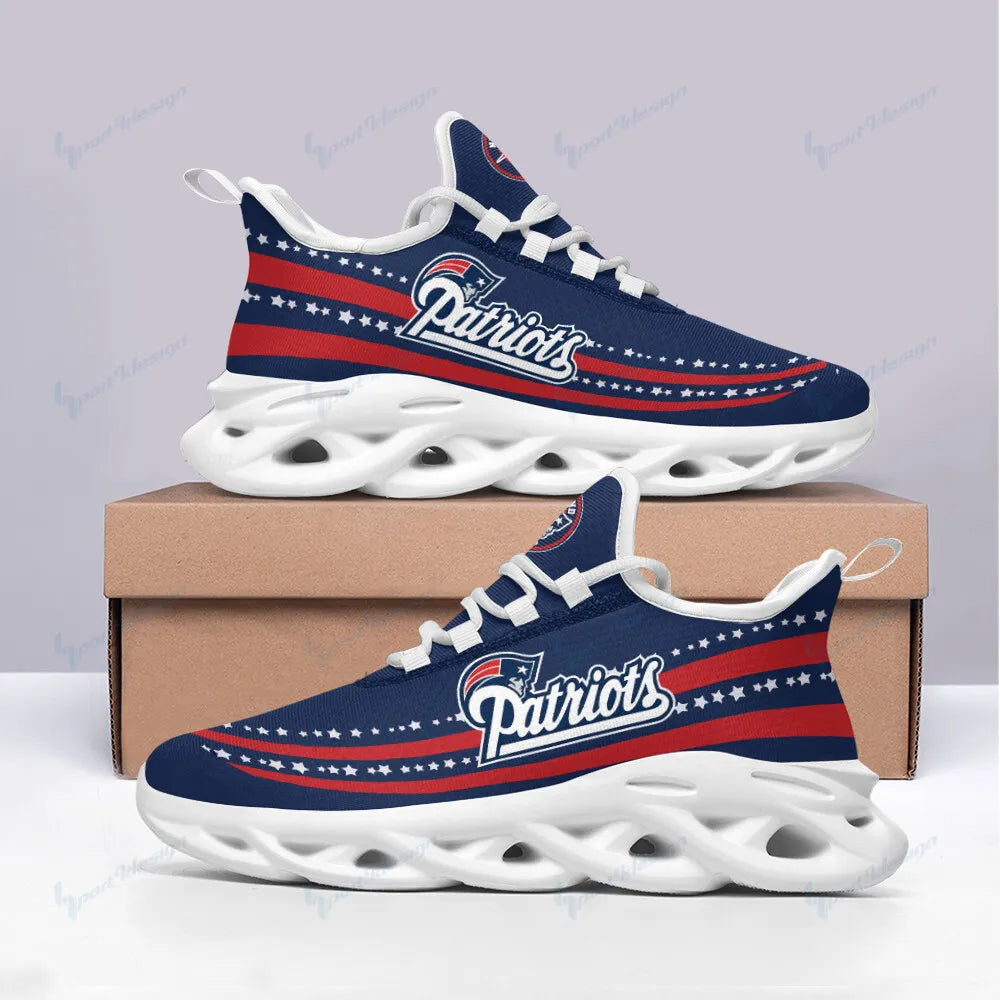 New England Patriots Yezy Running Sneakers BB832
