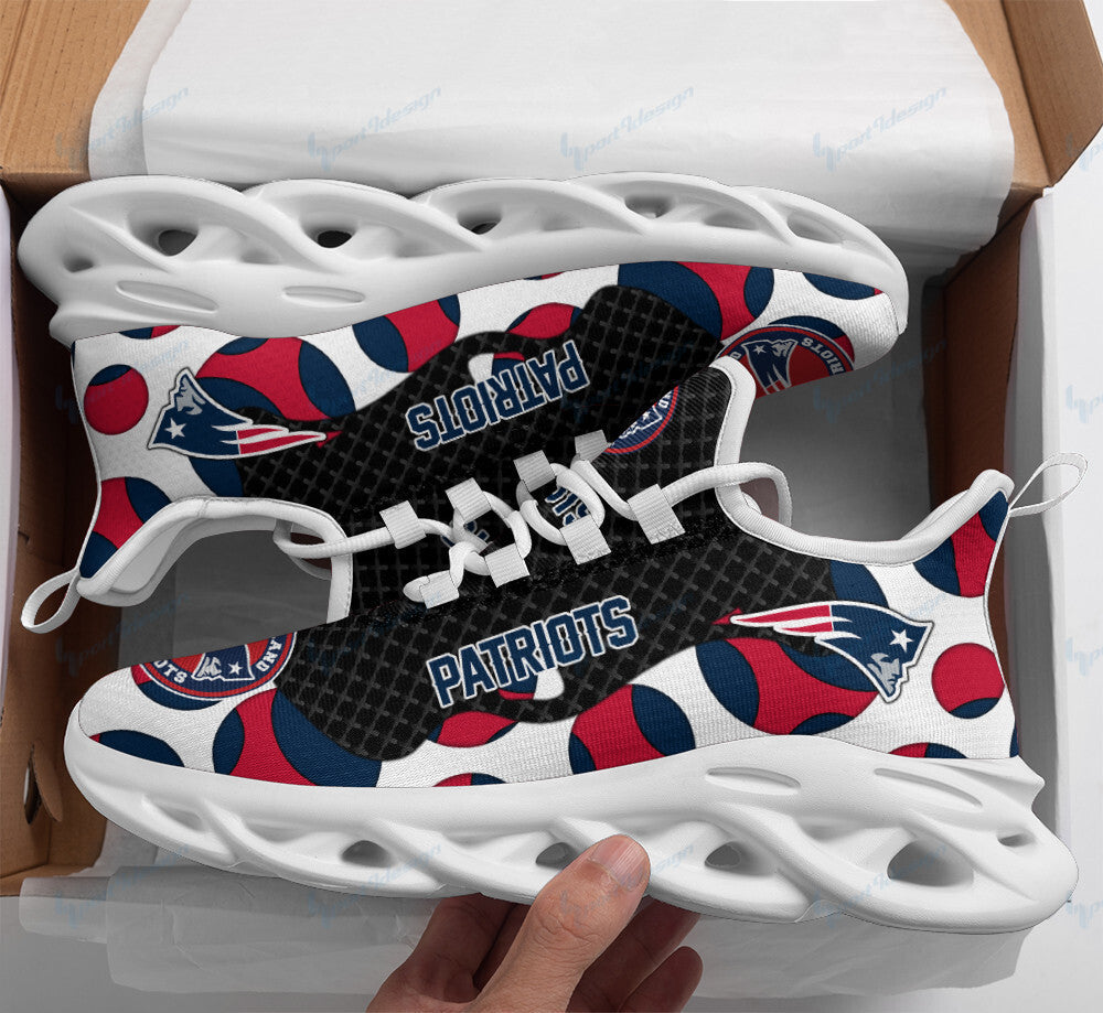 New England Patriots Yezy Running Sneakers BB889
