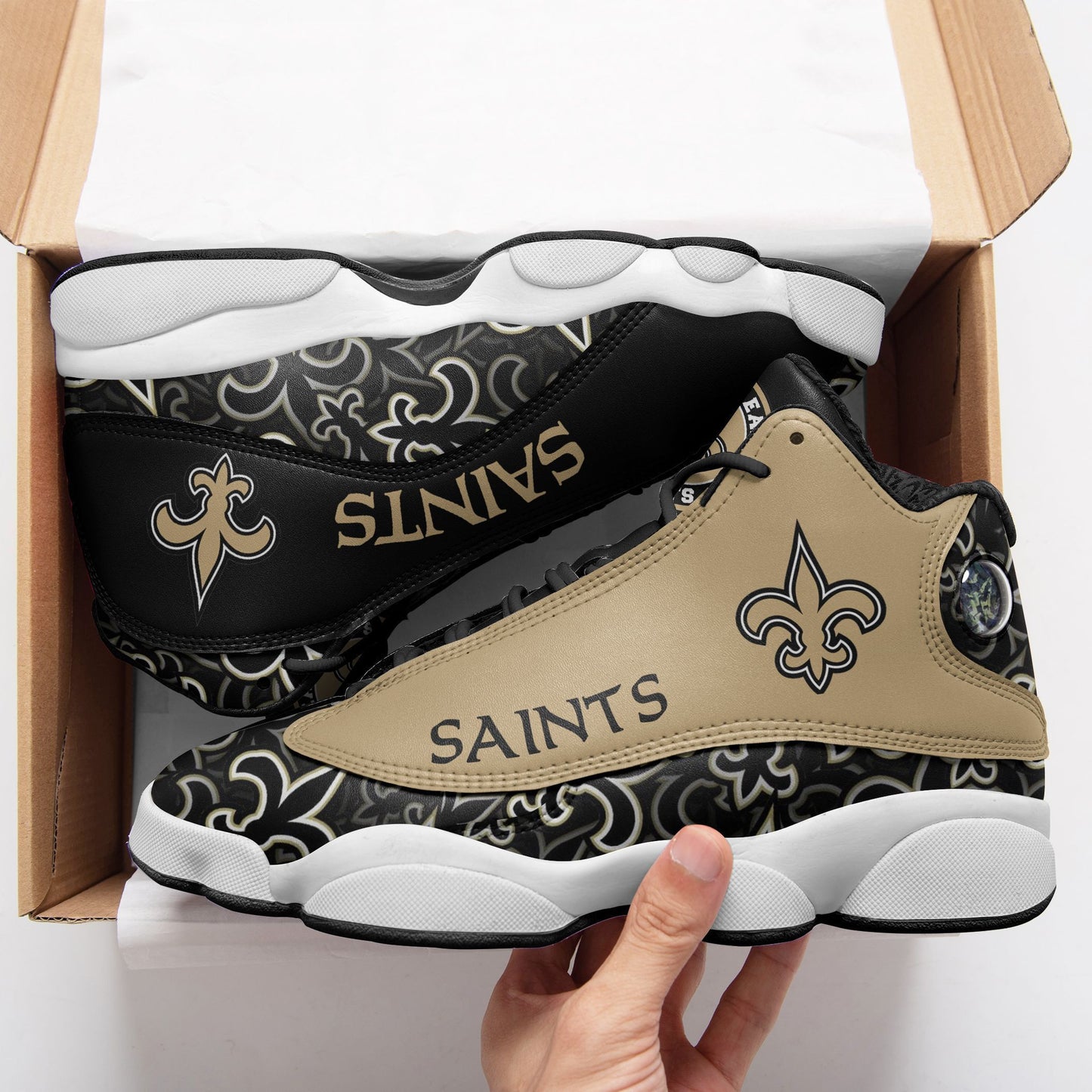 New Orleans Saints Air JD13 Sneakers 318