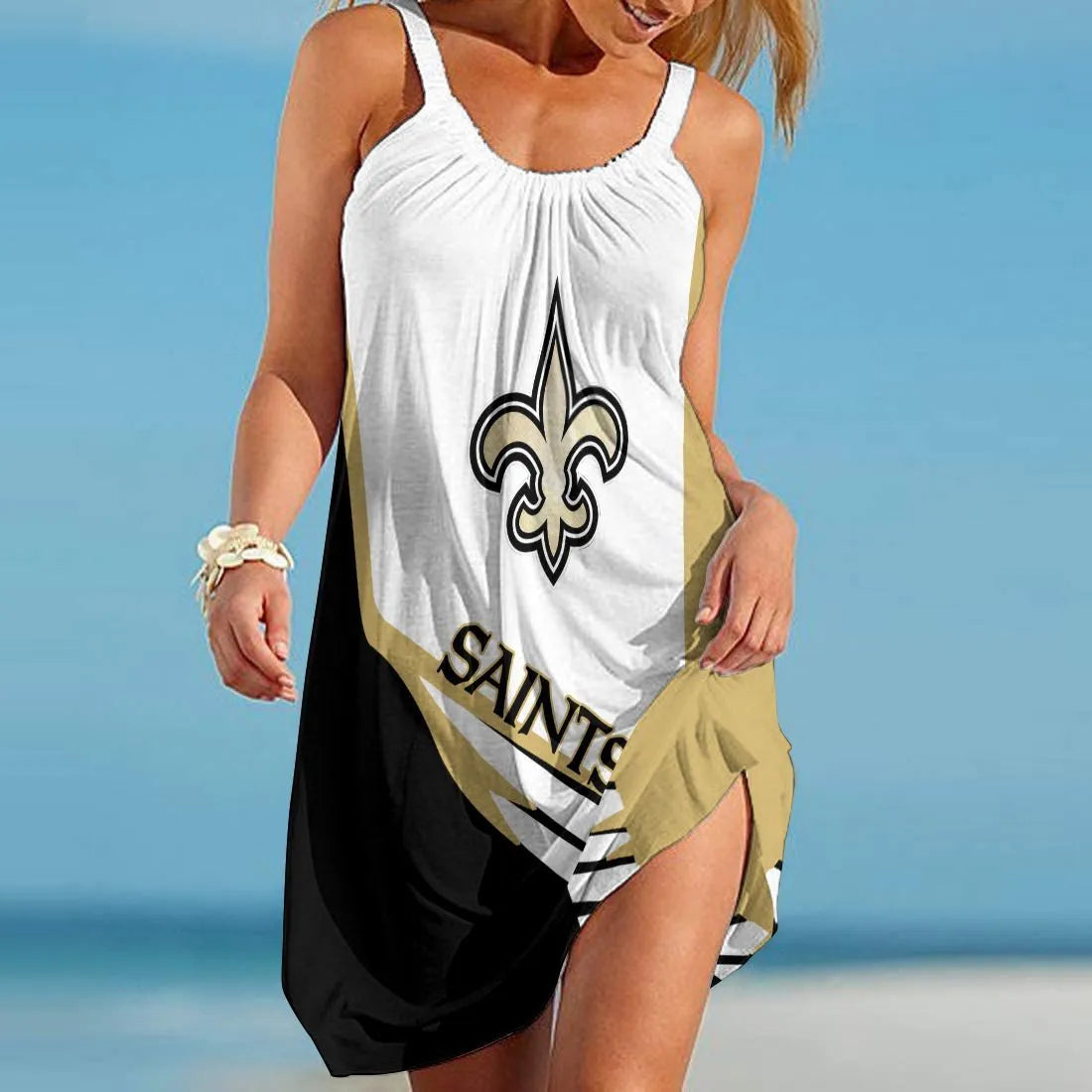 New Orleans Saints Beach Dress 117